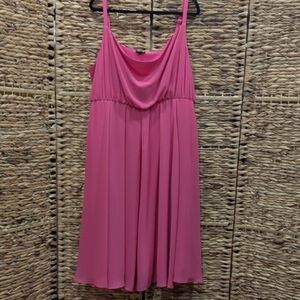 Torrid Pink Midi Length Dress Spaghetti Straps Size 2X